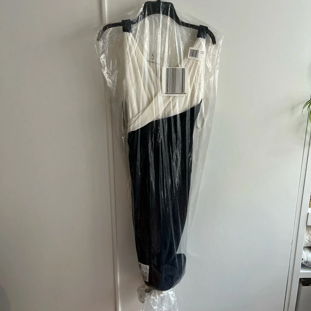 NWT - Ralph Lauren Black & White Evening Dress - Picture 2 of 9